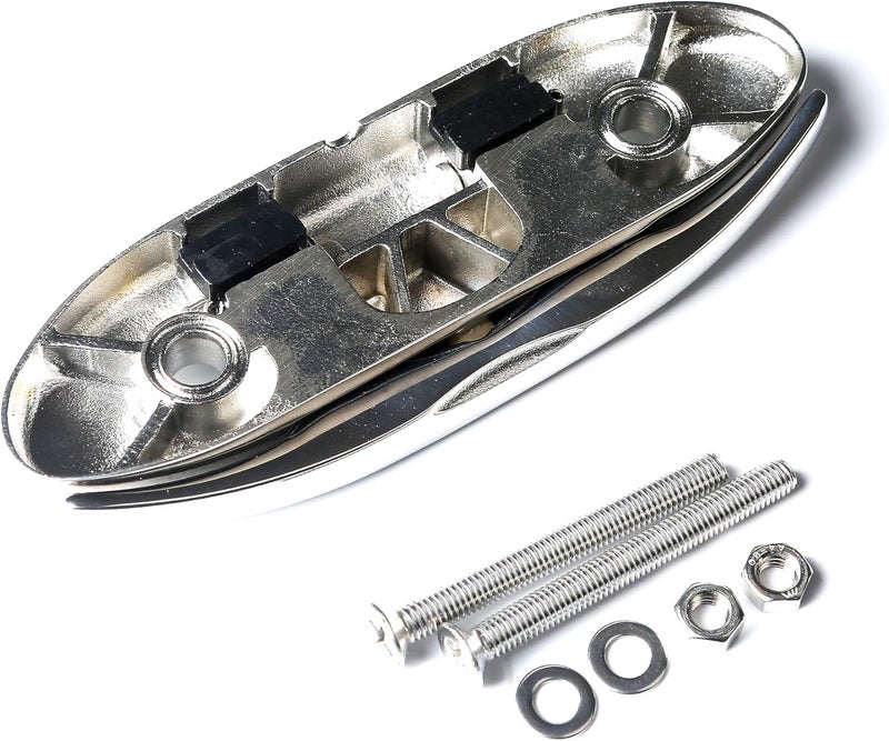 MX Boat Folding Cleats 4-1/2 inch Marine Dock Cleats Flip Up Boat Cleats Stainless Steel,with Installation Accessories Pair - Image 5